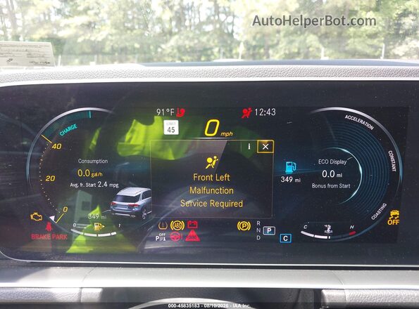 4JGFB4KB6LA215046 2020 MERCEDES-BENZ GLE 350 White Vista de los asientos traseros