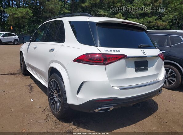 4JGFB4KB6LA215046 2020 MERCEDES-BENZ GLE 350 White Trasero izquierdo
