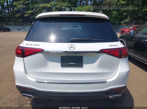 4JGFB4KB6LA215046 2020 MERCEDES-BENZ GLE 350 White 
