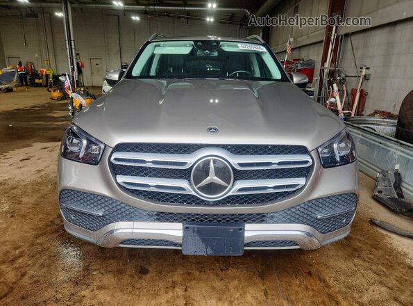 4JGFB4KB6MA384520 2021 MERCEDES-BENZ GLE Желто-коричневый Вид спереди