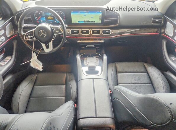 4JGFB4KB6MA384520 2021 MERCEDES-BENZ GLE Желто-коричневый Вид панели приборов