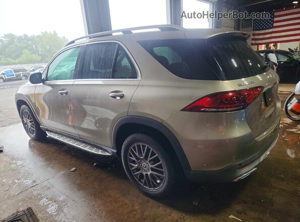 4JGFB4KB6MA384520 2021 MERCEDES-BENZ GLE Желто-коричневый Задняя левая четверть