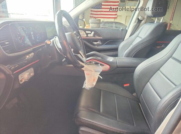 4JGFB4KB6MA384520 2021 MERCEDES-BENZ GLE Желто-коричневый Вид салона спереди