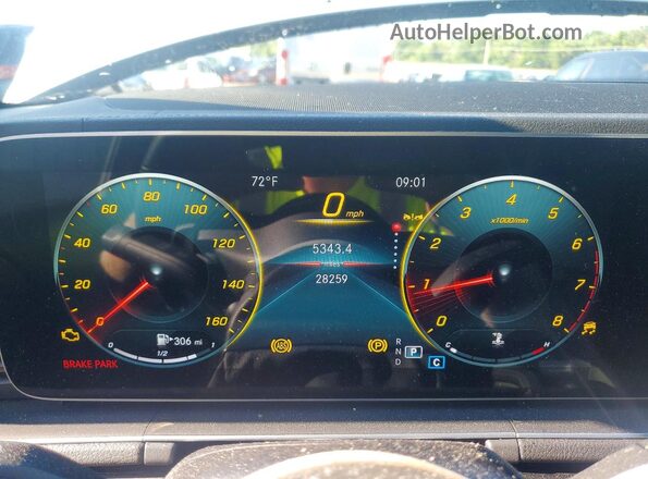 4JGFB4KB6PA936876 2023 MERCEDES-BENZ GLE Silver Instrument cluster view