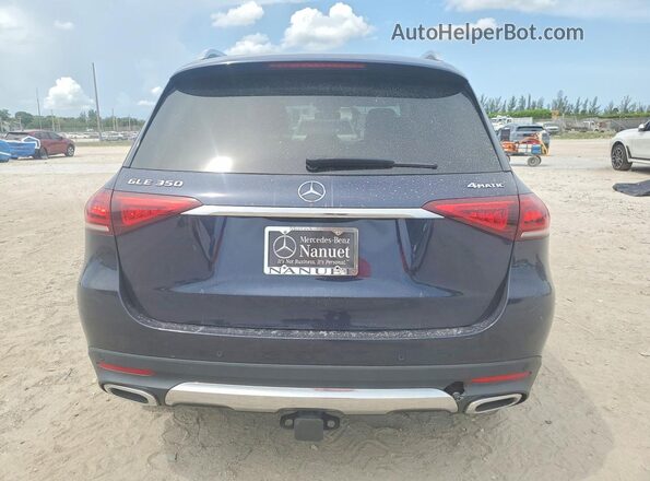 4JGFB4KB7LA284960 2020 MERCEDES-BENZ GLE-CLASS Blue Front interior view
