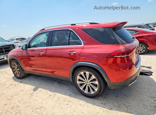 4JGFB4KB7MA482455 2021 MERCEDES-BENZ GLE Red უკანა მარცხენა