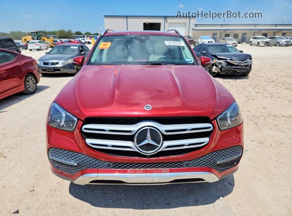 4JGFB4KB7MA482455 2021 MERCEDES-BENZ GLE Red წინა ხედი