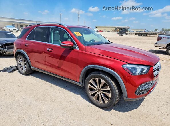 4JGFB4KB7MA482455 2021 MERCEDES-BENZ GLE Red წინა მარჯვენა