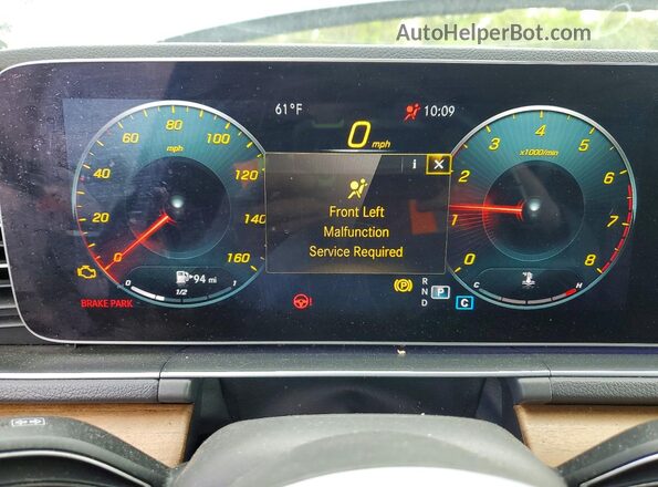 4JGFB4KB8LA046230 2020 MERCEDES-BENZ GLE Gray Vista del cuadro de instrumentos