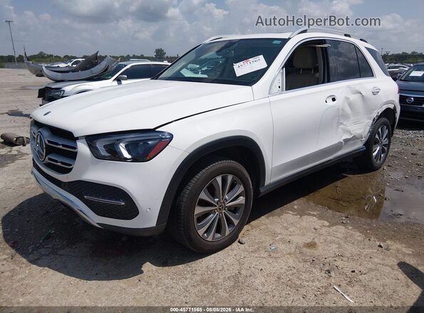 4JGFB4KB8LA242555 2020 MERCEDES-BENZ GLE 350 White Przód lewy
