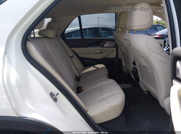 4JGFB4KB8LA242555 2020 MERCEDES-BENZ GLE 350 White Widok naklejki z numerem VIN