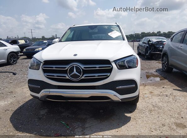4JGFB4KB8LA242555 2020 MERCEDES-BENZ GLE 350 White Widok wnętrza z tyłu