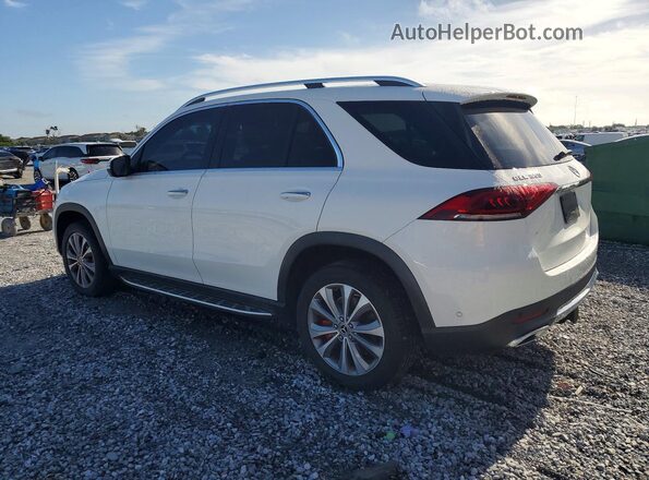 4JGFB4KB8MA523465 2021 MERCEDES-BENZ GLE White Trasero izquierdo
