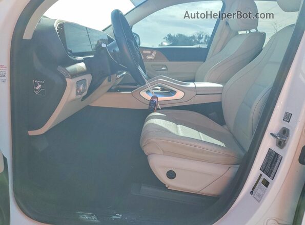 4JGFB4KB8MA523465 2021 MERCEDES-BENZ GLE White Vista interior delantera