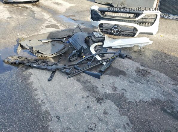 4JGFB4KB8NA670371 2022 MERCEDES-BENZ GLE White Vista de la etiqueta del VIN