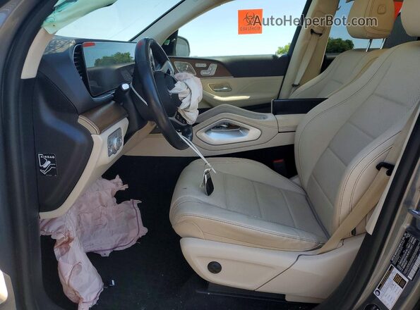 4JGFB4KB8NA719147 2022 MERCEDES-BENZ GLE Gray Front interior view