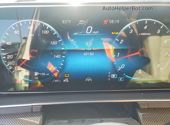 4JGFB4KB8PA856124 2023 MERCEDES-BENZ GLE White Սարքավորումների վահանակի տեսք