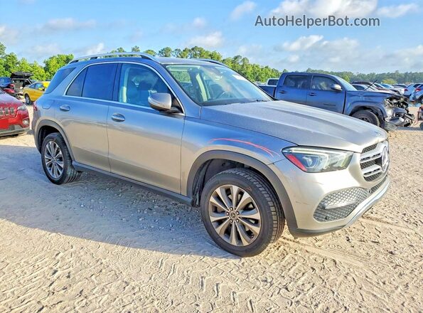 4JGFB4KB9LA012278 2020 MERCEDES-BENZ GLE Серебряный Передняя правая четверть