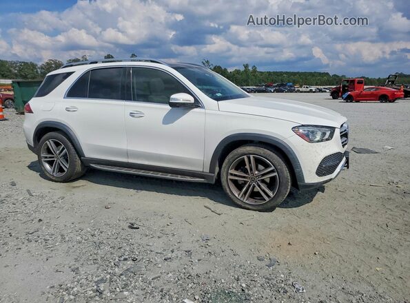 4JGFB4KB9LA209127 2020 MERCEDES-BENZ GLE White Przód prawy