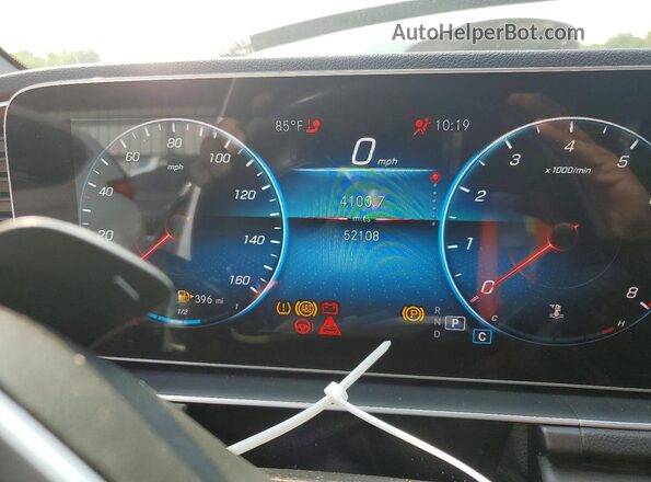 4JGFB4KB9MA437548 2021 MERCEDES-BENZ GLE Silver Вид щитка приладів