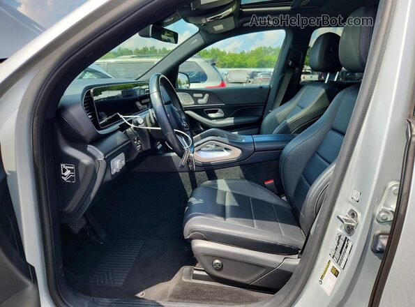 4JGFB4KB9MA437548 2021 MERCEDES-BENZ GLE Silver Вид салону спереду