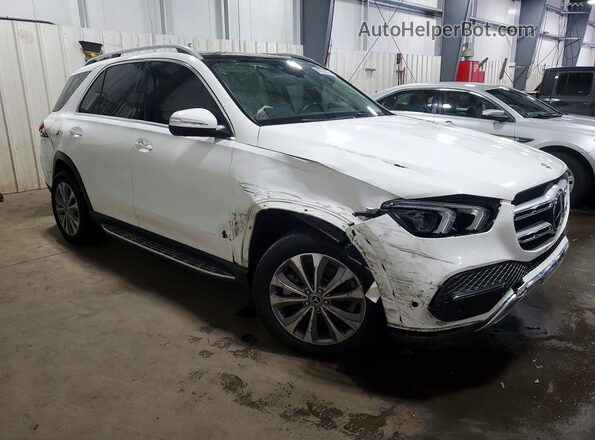 4JGFB4KB9MA523281 2021 MERCEDES-BENZ GLE White Przód prawy