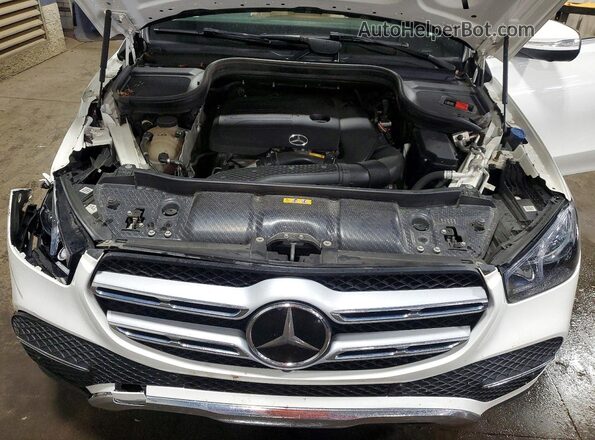 4JGFB4KB9MA523281 2021 MERCEDES-BENZ GLE White Widok wnętrza z tyłu