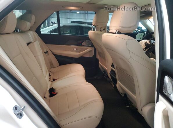 4JGFB4KB9MA523281 2021 MERCEDES-BENZ GLE White Widok tylnych siedzeń