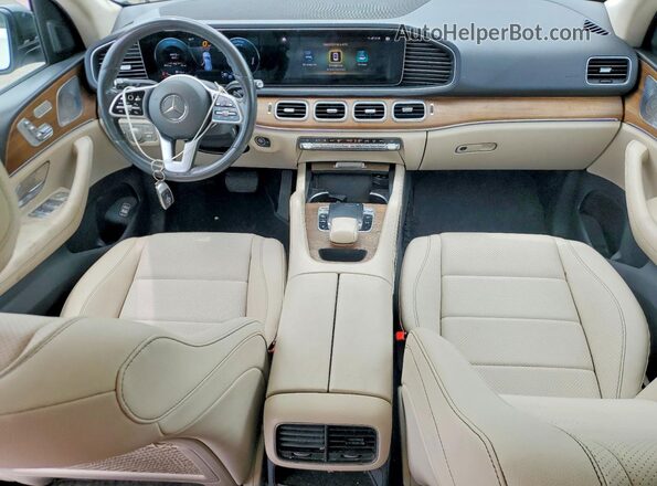 4JGFB4KBXLA048500 2020 MERCEDES-BENZ GLE White Առջևի վահանակի տեսք