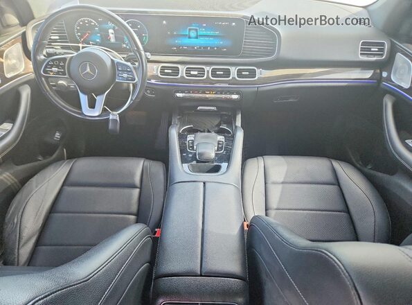 4JGFB4KBXLA066348 2020 MERCEDES-BENZ GLE Серебряный Вид панели приборов