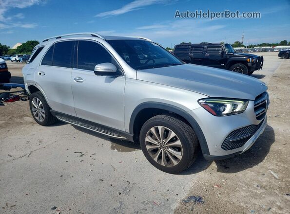 4JGFB4KBXLA066348 2020 MERCEDES-BENZ GLE Серебряный Передняя правая четверть