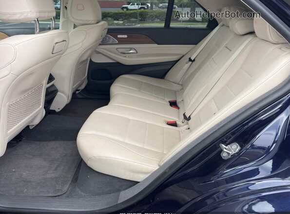 4JGFB4KBXLA209301 2020 MERCEDES-BENZ GLE Blue Вид задніх сидінь