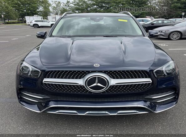 4JGFB4KBXLA209301 2020 MERCEDES-BENZ GLE Blue Вид панелі приладів