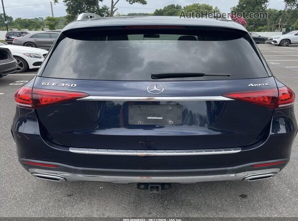 4JGFB4KBXLA209301 2020 MERCEDES-BENZ GLE Blue Вид щитка приладів