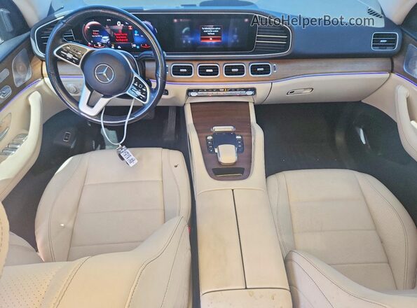 4JGFB4KBXMA329861 2021 MERCEDES-BENZ GLE White წინა პანელის ხედი