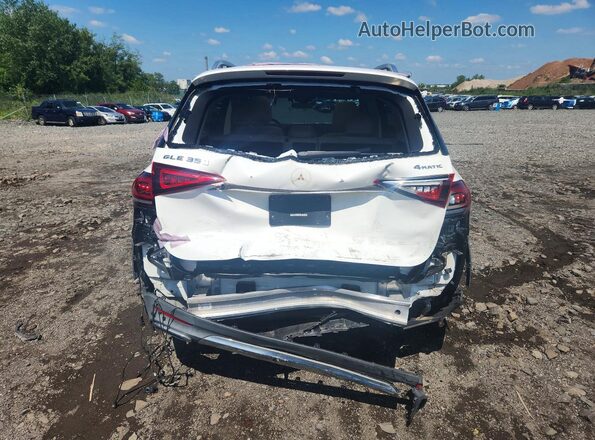4JGFB4KBXMA329861 2021 MERCEDES-BENZ GLE White უკანა ხედი