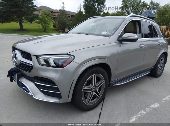 4JGFB4KBXNA807827 2022 MERCEDES-BENZ GLE 350 Champagne Vista tres cuartos delantera izquierda