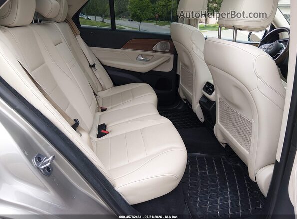 4JGFB4KBXNA807827 2022 MERCEDES-BENZ GLE 350 Champagne Vista de la etiqueta del VIN