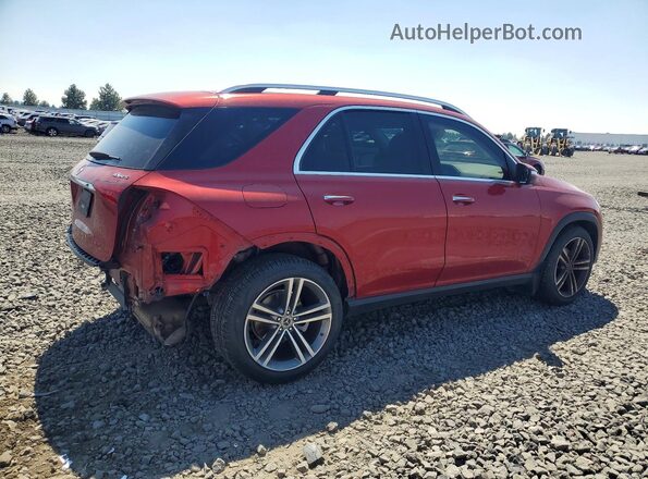 4JGFB4KE0LA085081 2020 MERCEDES-BENZ GLE Red Задня права чверть