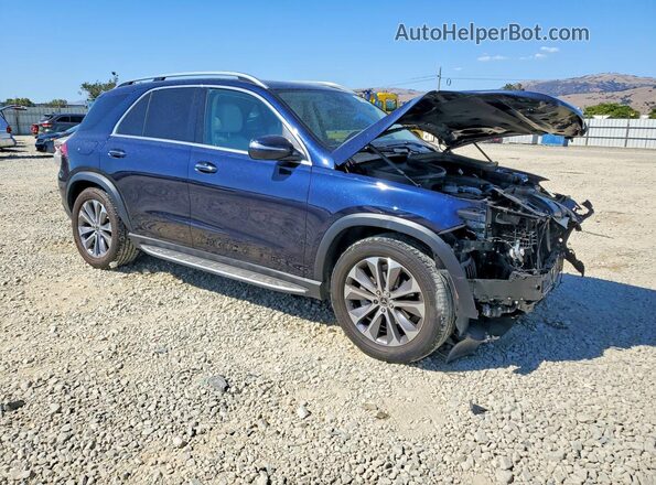 4JGFB4KE3NA603378 2022 MERCEDES-BENZ GLE Blue Przód prawy