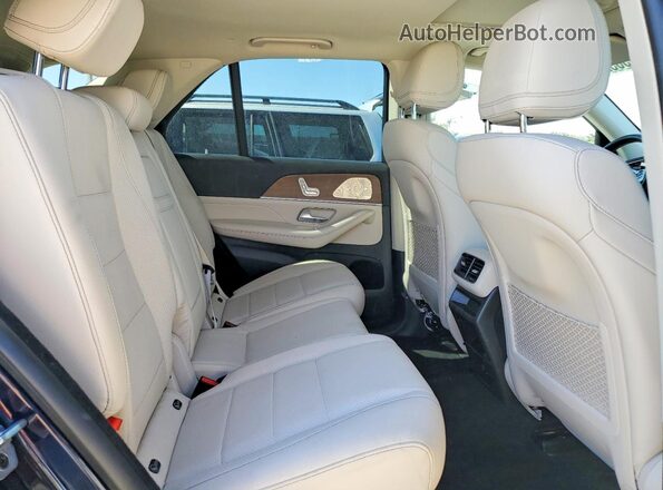 4JGFB4KE3NA603378 2022 MERCEDES-BENZ GLE Blue Widok wnętrza z tyłu