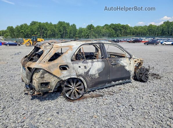 4JGFB4KE4MA309986 2021 MERCEDES-BENZ GLE Пожар Задняя правая четверть