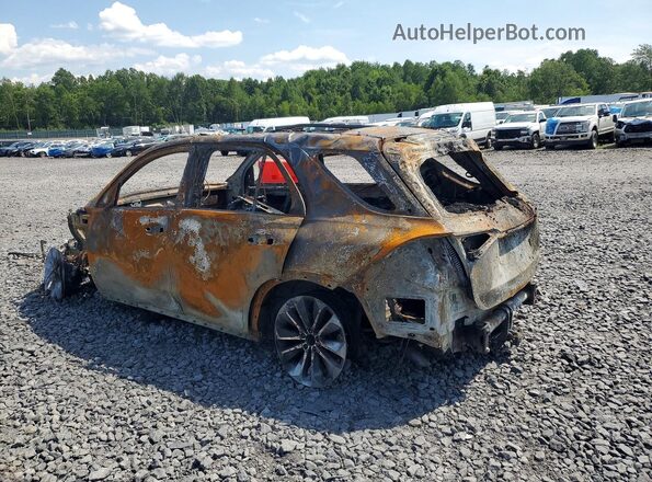 4JGFB4KE4MA309986 2021 MERCEDES-BENZ GLE Пожар Задняя левая четверть
