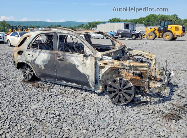 4JGFB4KE4MA309986 2021 MERCEDES-BENZ GLE Пожар Передняя правая четверть