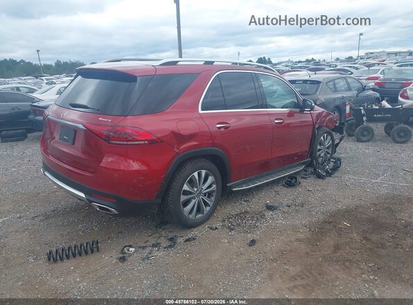 4JGFB4KE8LA079903 2020 MERCEDES-BENZ GLE 350 Red Հետևի աջ