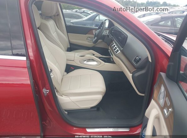 4JGFB4KE8LA079903 2020 MERCEDES-BENZ GLE 350 Red Սալոնի դիմացի տեսք