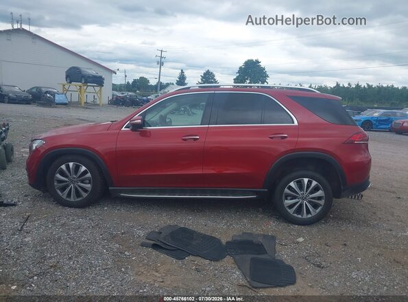 4JGFB4KE8LA079903 2020 MERCEDES-BENZ GLE 350 Red Սալոնի 360 աստիճան տեսք