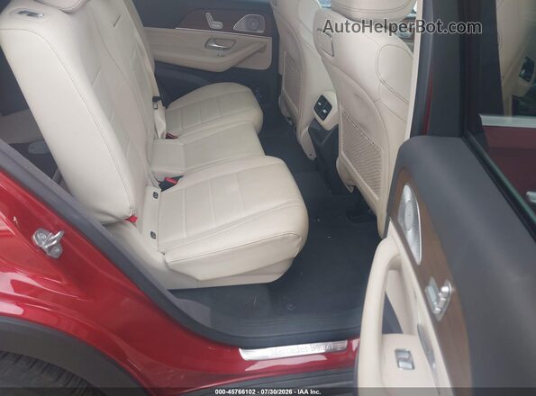 4JGFB4KE8LA079903 2020 MERCEDES-BENZ GLE 350 Red VIN կոդի պիտակի տեսք