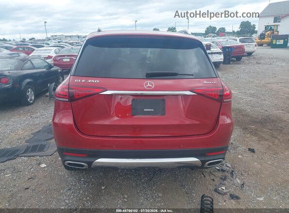 4JGFB4KE8LA079903 2020 MERCEDES-BENZ GLE 350 Red 