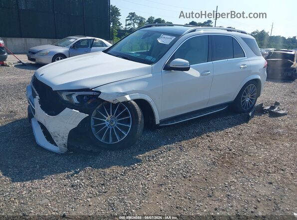 4JGFB4KE9LA082681 2020 MERCEDES-BENZ GLE 350 White Przód lewy